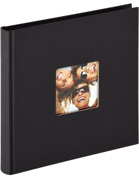 Álbum de fotos Walther Fun negro 18x18 30 páginas negras FA199B.