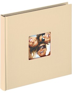 Álbum de fotos Walther Fun Crema 18x18 30 páginas blancas FA-199-H