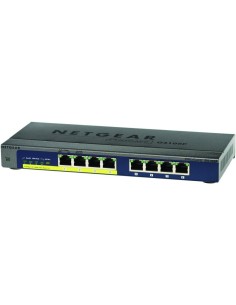 Netgear GS108P - Switch de red con 8 puertos (puertos no gestionables, 4 de los puertos son PoE): Netgear: Kiwiku.com: Electróni 2