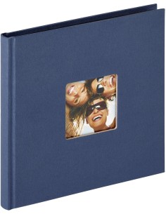 Álbum de fotos Walther Fun Azul 18x18 30 páginas blancas FA-199-L
