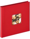 Álbum de fotos Walther Fun Rojo 18x18 30 páginas blancas FA-199-R
