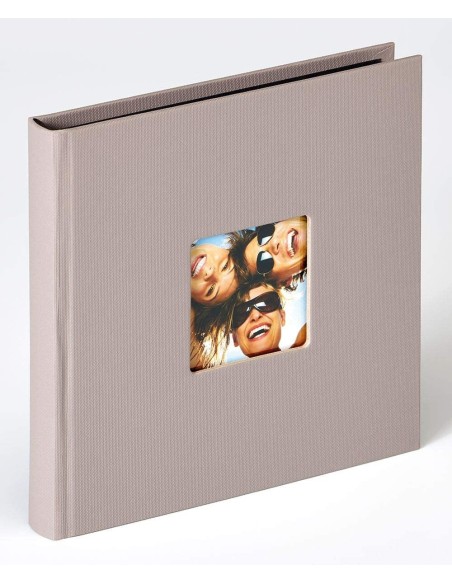 Álbum de fotos Walther Fun Gris 18x18 30 páginas blancas FA-199-R
