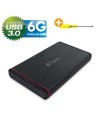 Fantec 225U3-6G Carcasa HDD/SSD 2.5 SATA3 USB 3.0