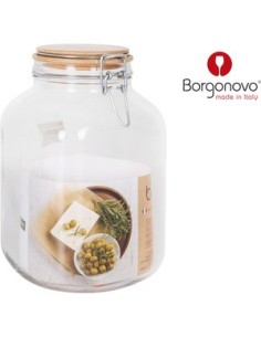 Oferta - BORGONOVO 123913 Tarro hermetico primizie 3100cc tapa bambu