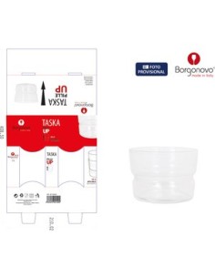 Oportunidad BORGONOVO 93436 Set 4 vasos chiquito 25cl taska apilable