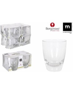 Oportunidad BORGONOVO 46086 Set 4 vasos 355cc alpi dof