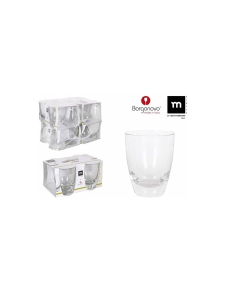 Oportunidad BORGONOVO 46086 Set 4 vasos 355cc alpi dof
