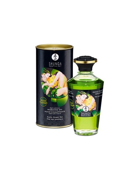 Oportunidad Shunga aceite efecto calor te verde 100 ml. 47680