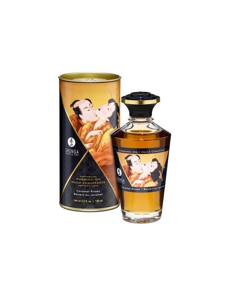 Ofertón Shunga aceite efecto calor besos de caramelo 100 ml. 47685