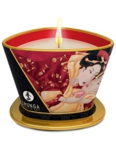 Ofertón Shunga vela de masaje fresa 170 ml. 27838