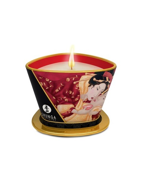 Ofertón Shunga vela de masaje fresa 170 ml. 27838