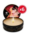 Shunga vela de masaje fresa 6 x 30 ml
