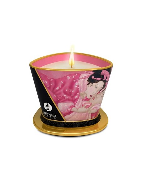 Mejor Precio en Shunga vela de masaje rosa afrodisiaca 170 ml. 29804