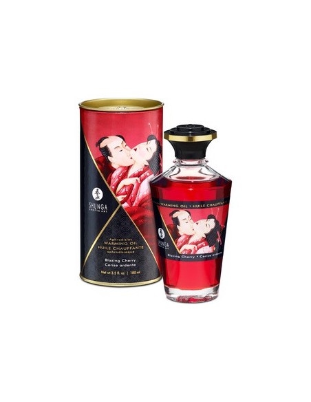 Comprar Shunga aceite efecto calor cereza 100 ml. 47678