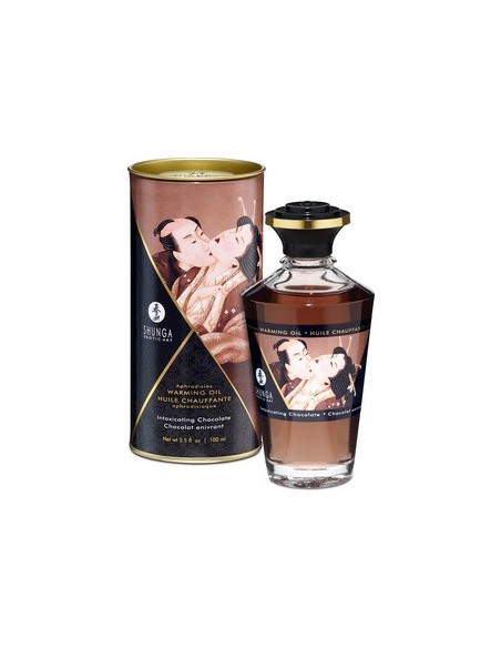 Comprar Shunga aceite efecto calor chocolate 100 ml. 47679
