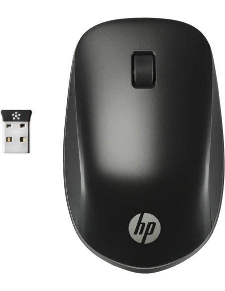 Ratón HP H6F25AA ultramóvil, inalámbrico óptico Negro | kiwiku