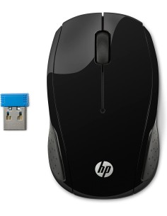 Oferta - Ratón HP 200 RF inalámbrico, óptico, 1000dpi, Negro | Kiwiku