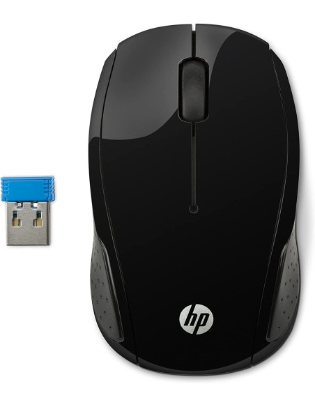 Oferta - Ratón HP 200 RF inalámbrico, óptico, 1000dpi, Negro | Kiwiku