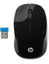 Ratón HP 200 RF inalámbrico, óptico, 1000dpi, Negro