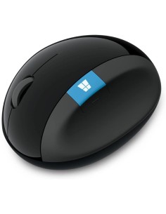 Ratón Microsoft Sculpt Ergonomic Mouse, inalámbrico, óptico Negro.