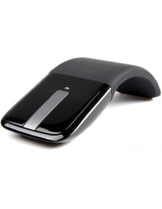 Ratón Microsoft Arc Touch RVF-00051, inalámbrico, óptico, Negro