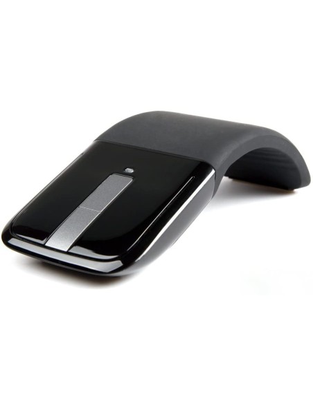 Ratón Microsoft Arc Touch RVF-00051, inalámbrico, óptico, Negro