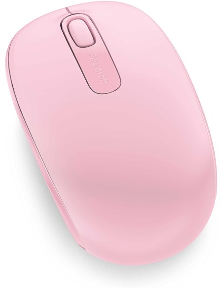 Ratón Microsoft Wireless Mobile Mouse 1850 Rosa Claro U7Z-00024