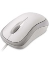 Ratón Microsoft Basic Optical, con cable USB, óptico Blanco