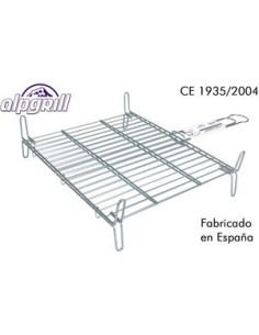 Comprar ALPGRILL 1102726 Parrilla barbacoa doble zin, alpgrill, 40x45cm.