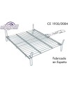 Parrilla barbacoa doble zin, alpgrill, 40x45cm