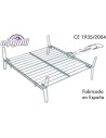 Parrilla barbacoa 35x35cm doble
