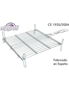 Mejor Precio en ALPGRILL 31487 Parrilla barbacoa 45x45cm doble