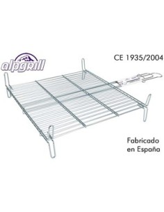 Comprar ALPGRILL 31488 Parrilla barbacoa 45x50cm doble