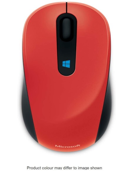 Ratón Microsoft Sculpt Mobile 43U-00026, Inalámbrico, Rojo | kiwiku
