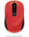 Ratón Microsoft Sculpt Mobile 43U-00026, Inalámbrico, Rojo