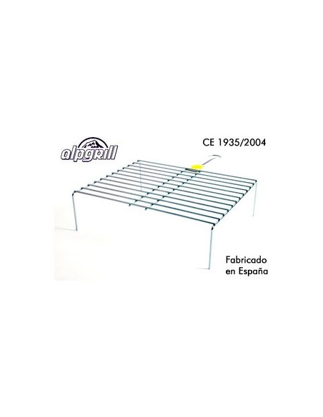 Oportunidad ALPGRILL 35376 Parrilla chuletón 43x35x52,5cm doble zinc