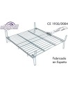 Parrilla barbacoa 40x40cm doble zinc