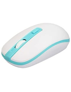 Ratón Approx APPWMVWLB óptico inalámbrico, Blanco y Azul | kiwiku