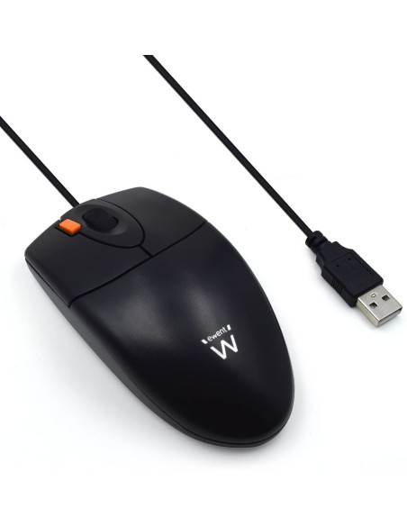 Ofertón EWENT EW3155 Raton Optico USB/PS2 1000 dpi Negro | kiwiku
