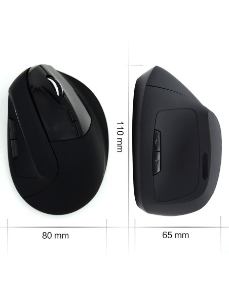 Oferta Ratón Ewent EW3158, inalámbrico, óptico Negro | kiwiku