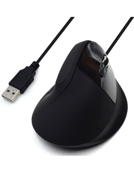 Oferta Ratón Ewent EW3157, con cable USB, óptico Negro | Kiwiku