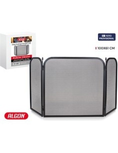 Oportunidad ALGON 88554 Protector chimenea 100x61cm algon