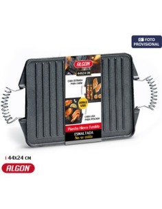 Comprar ALGON 66845 Plancha hierro fundido esmaltado 44x24cm algon