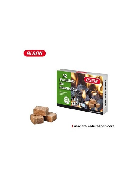 Comprar ALGON 62045 Pastilla madera natural c/cera 32pc algon