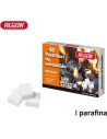 PASTILLA FUEGO PARAFINA S/OLOR 48PC ALGON