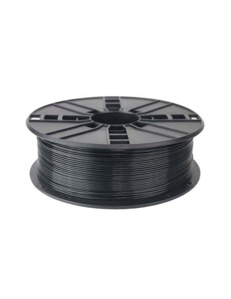 Filamento PLA impresoras 3d, 1,75mm, negro 3DP-PLA1.75-01-BK