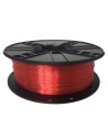 Filamento PETG impresoras 3d, 1,75 mm, rojo 3DP-PETG1.75-01-R
