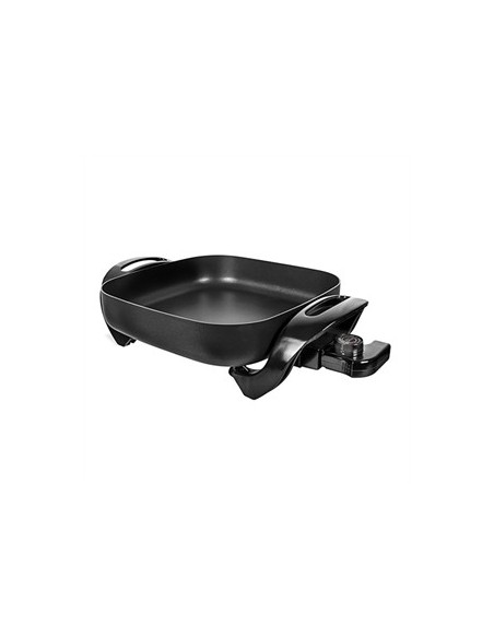 ITALIAN DESIGN ID Plancha Electrica Cocinar con Tapa 1500W