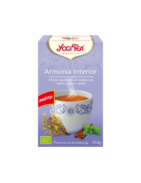 Ofertón YOGI TEA 21506 Yogi tea armonia interior bio 17 bolsitas