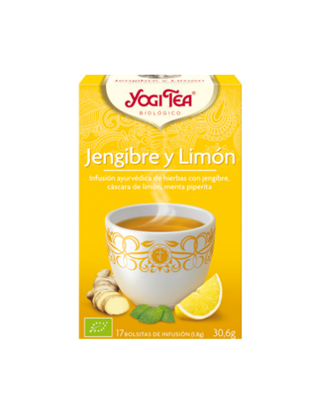 Oportunidad YOGI TEA 5009037 Yogi Tea Té Jengibre Limón - 17 unidades